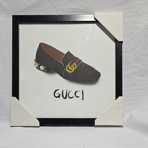 Gucci Black and Brown Shoe Art Fairchild Paris